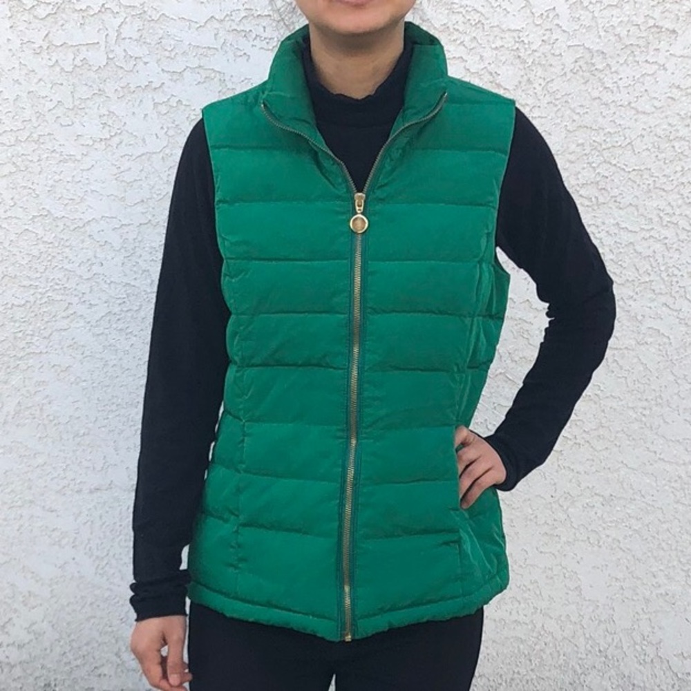 Green Down Vest
